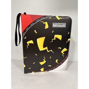 Large TCGAMES Pokemon Card Binder, 9 Pocket, 40 Page, 720 Card Capacity
